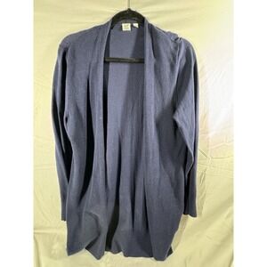 Gap navy blue open-front cardigan sweater